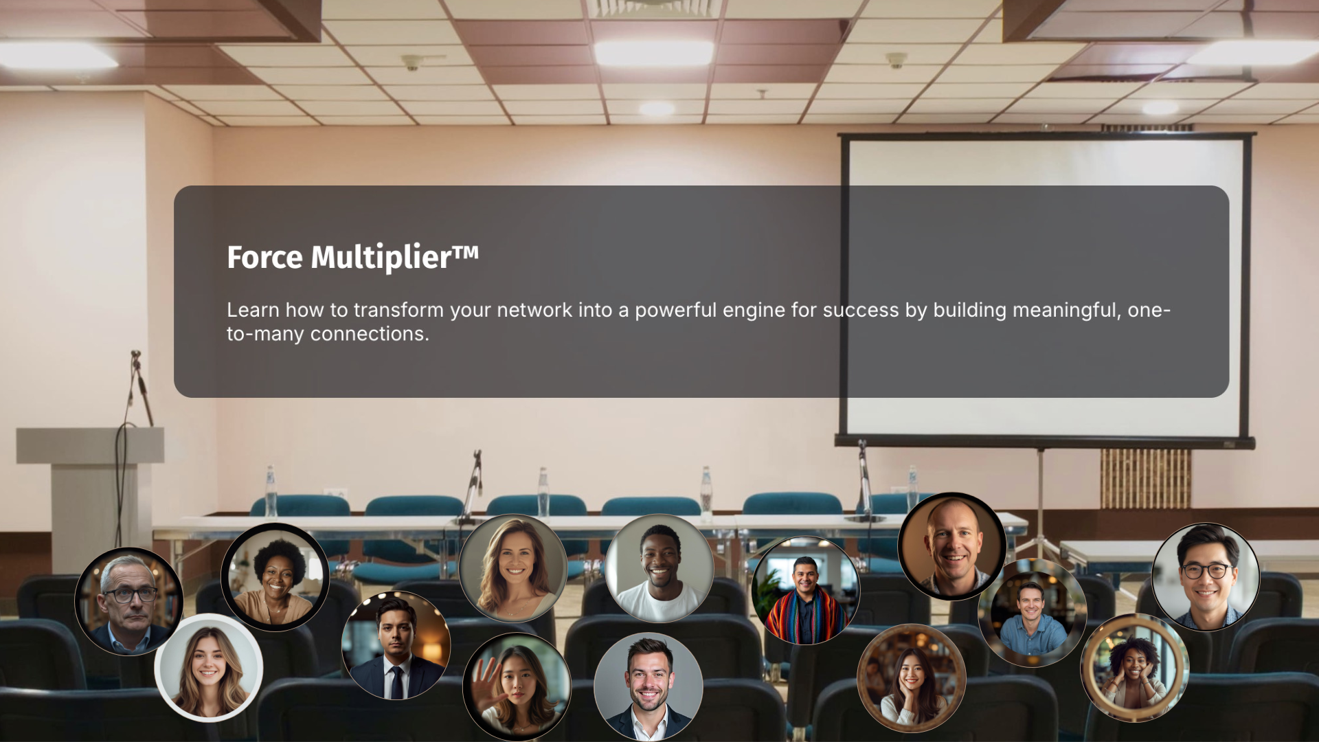 Meet More, Grow Faster: Force Multiplier™ Workshop Launches in the Elev8ors Virtual Community Center