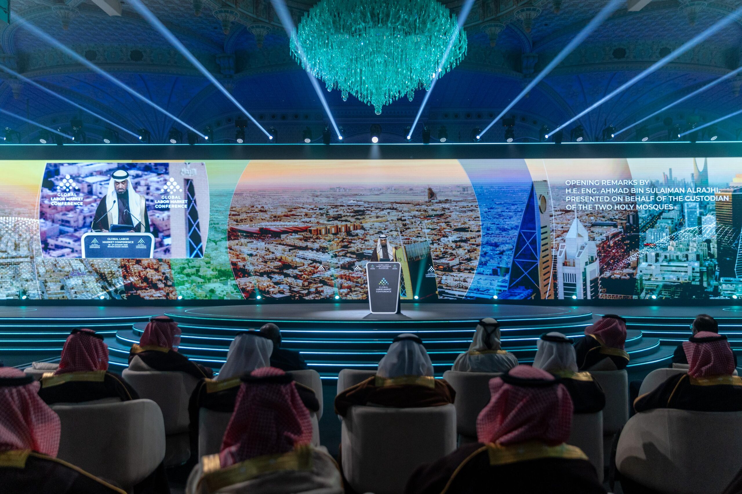 The Third Edition of the Global Labor Market Conference Opens in Riyadh Under Royal Patronage