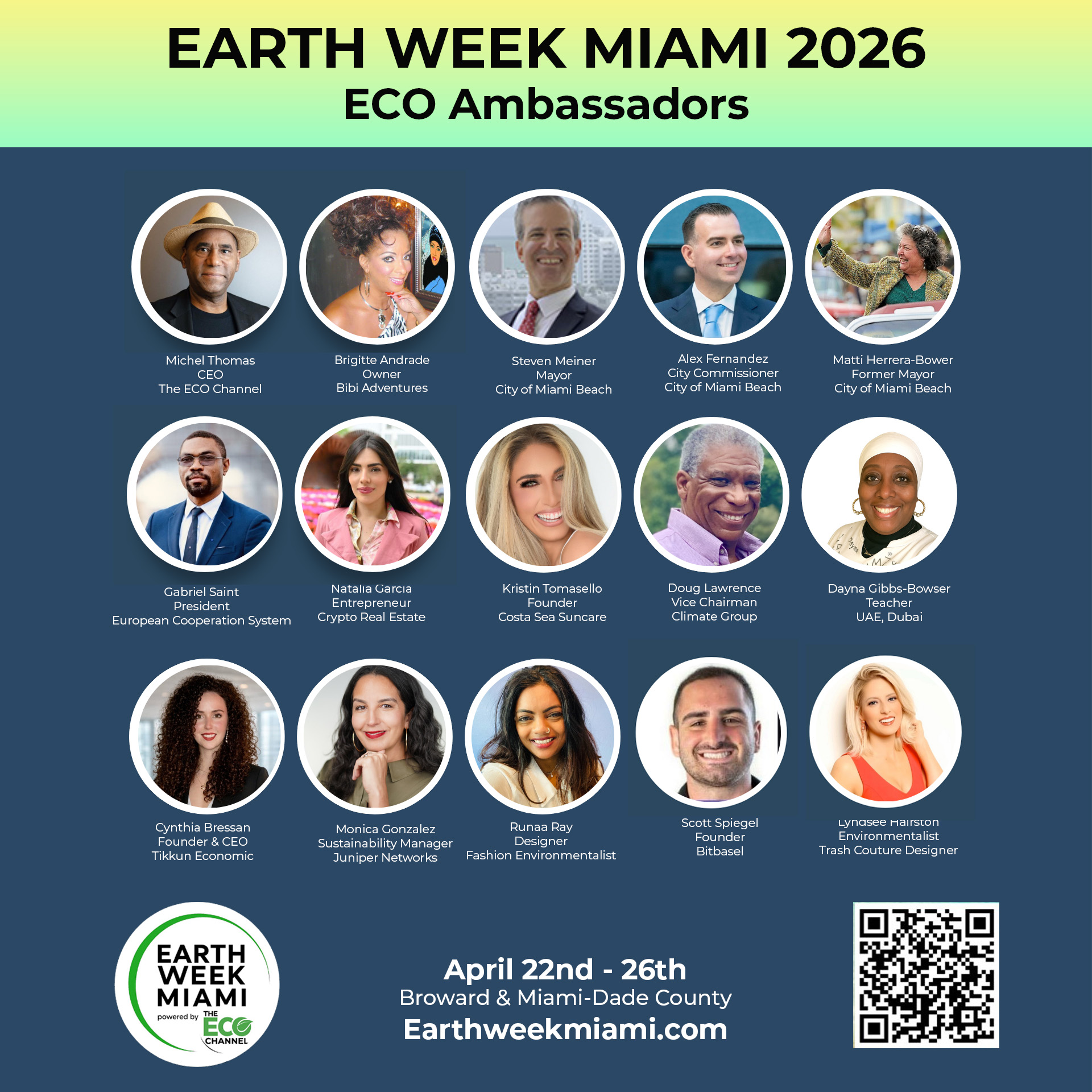 TGI Group / Advent Buzz Announce Strategic Partnership as Official Business Development and Marketing Leads for Earth Week Miami 2026